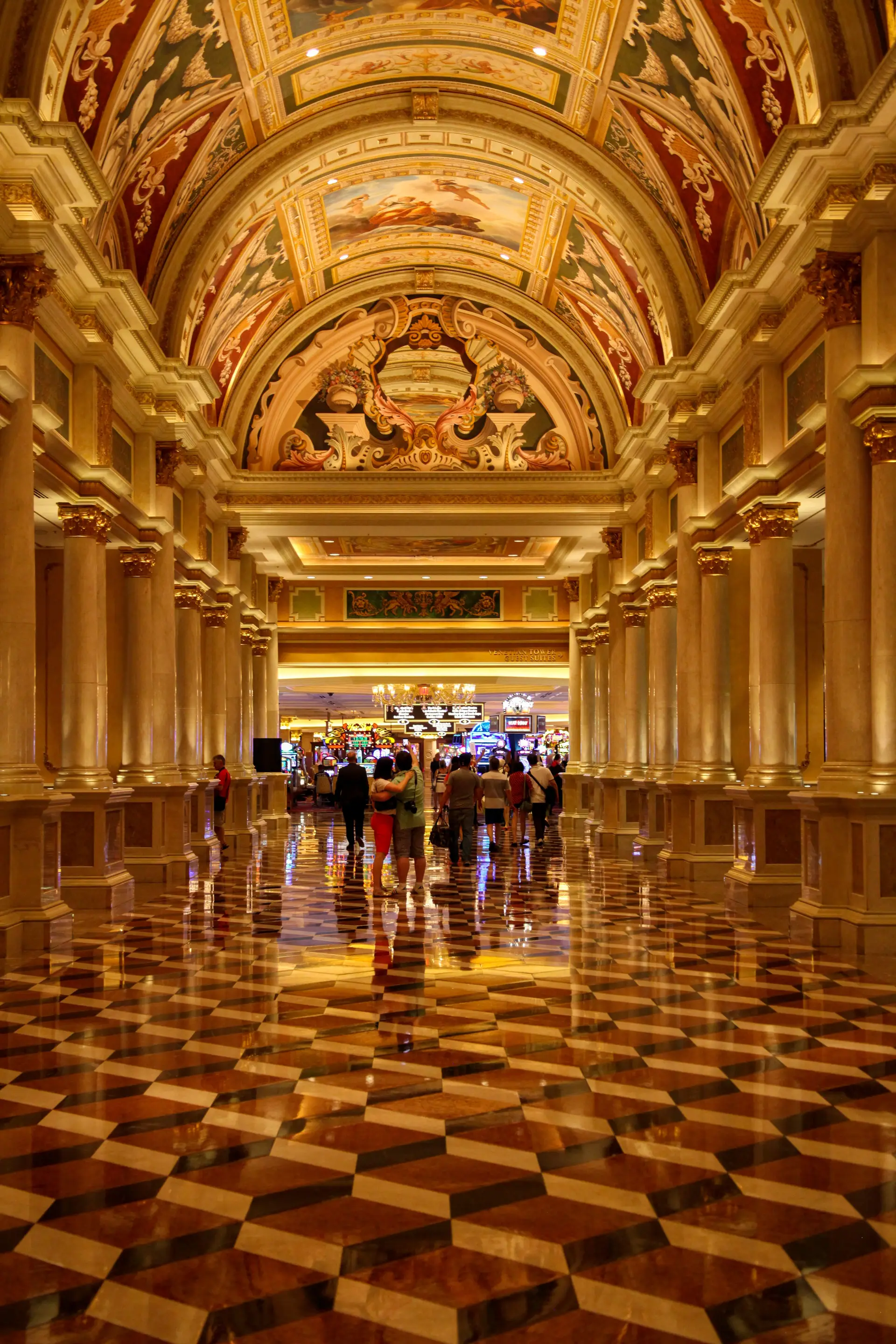 Luxurious corridor of MerquessaresortHouse