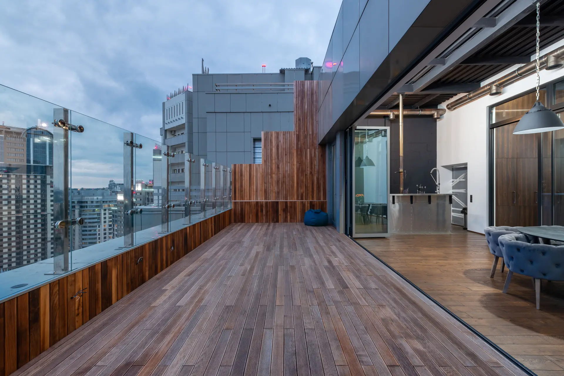Private suite terrace
